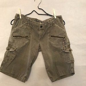 American Eagle Stretch Cargo Shorts Size 8